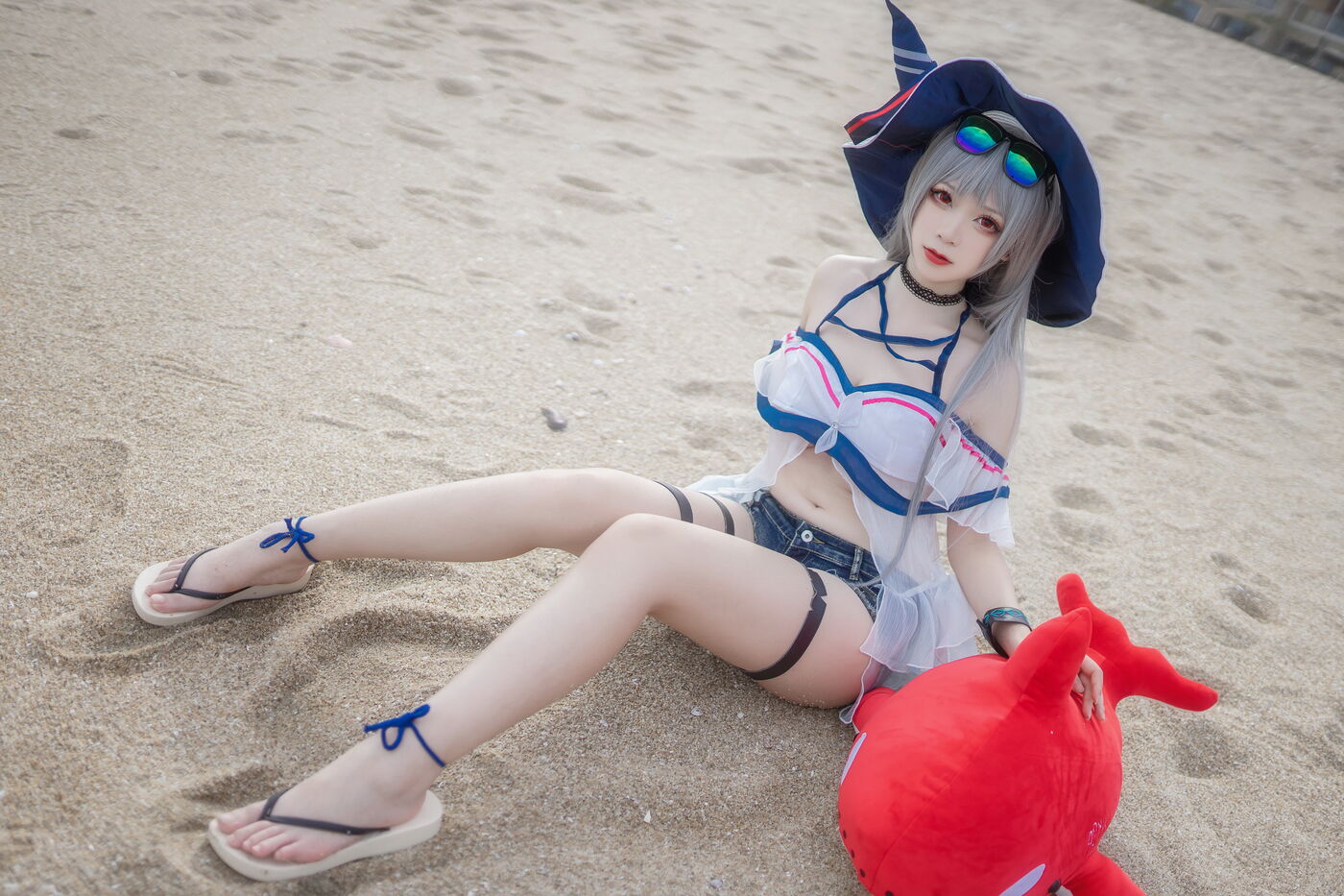 樱落酱 NO.021 斯卡蒂泳装[21P]插图7